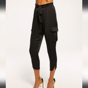Ramy Brook | Satin Pocket Allyn Pant Small